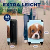 MuchoWow® Koffer Handgepäck Trolley Rollkoffer Kleine Produktbild-Vorschau 5