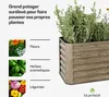 Blumfeldt Jardinière surélevée High Grow Straight, 432 L en Voir les images du produit 4