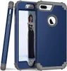 iPhone 8 Plus Hülle, LaimTop Heavy Duty 3 in 1 Hybrid Hart Produktbild-Vorschau 1