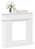 vidaXL Kaminumrandung Weiß 102 x 26 x 100 cm Holzwerkstoff Produktbild-Vorschau 3