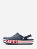 Crocs Bayaband Clogs, Blau/Weiß/Rot, Croslite, Produktbild-Vorschau 6