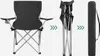 SONGMICS Campingstuhl klappbar Klappstühle 2er Set bis 120 Produktbild-Vorschau 5
