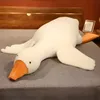 Coussin en peluche d'oie, doudou, ours en peluche, doux, Voir les images du produit 13