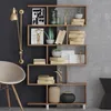 Skye Decor, Nilüfer - Walnut, Bibliothèques, noyer, 90 x Voir les images du produit 1