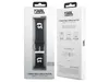 The image shows the packaging of a Karl Lagerfeld Apple Watch strap. Voir les images du produit