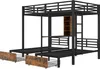 Letto a castello Sweiko, 140 x 200 cm +90 x 200 cm, 3 Anteprima dell’immagine prodotto 15