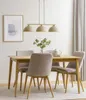 KAR LIGHTING Pendellampe 3-flammig Beige – Moon Ecru Produktbild-Vorschau 8
