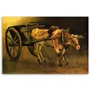 Leinwandbild  Wagen und Ochse - V. van Gogh 90x60 Feeby Produktbild-Vorschau 3