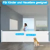 XINZI Einziehbares Treppenschutzgitter bis 300cm Weiß, PVC Produktbild-Vorschau 9