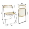 Klappstuhl 1er Set Lounge-Sessel Besuchersstuhl PET‌ Produktbild-Vorschau 2