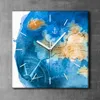 Coloray Uhr auf Leinwand 30x30 cm Wand Uhr Dekoration Produktbild-Vorschau 2