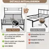 Metallbett Bettgestell 140 x 200 cm, Bettrahmen mit Produktbild-Vorschau 15