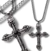 Halskette mit Kreuzanhänger aus Silber für Herren. Produktbild-Vorschau 10