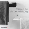 HOLZBRINK Handtuchhalter Bad Wandmontage, Handtuchstange Produktbild-Vorschau 5