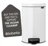 Brabantia Treteimer Newicon 12,0 L weiss Produktbild-Vorschau 20