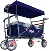 DMS Bollerwagen Faltbar Dach Handwagen Strandwagen Produktbild-Vorschau 1
