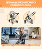 Bayer Chic 2000 Kombi-Puppenwagen Mika | 2in1 Buggy & Produktbild-Vorschau 5