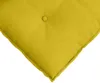 vidaXL Dossier Coussin Jaune 120 x 50 cm Tissu velours Voir les images du produit 7