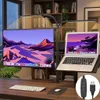 LED stolová lampa Dvojitá hlava čierna 70CM monitor lampa Náhľad obrázku produktu 1