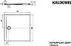 Kaldewei 351647983001 DW SUPERPLAN ZERO Mod.1516-5, 800 x Produktbild-Vorschau 1