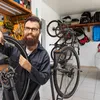 relaxdays Bike nástěnný držák sada 2 ks šedá Náhled obrázku produktu 5