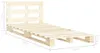 vidaXL Palettenbett Massivholz Kiefer 120×200 cm Produktbild-Vorschau 6