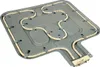 Heizung Heizelement Backofenheizung 1100W Backofen Herd Produktbild-Vorschau 2