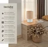 tectake® Tischleuchte Klea Boho-Stil, Wickeltechnik, 60 W Produktbild-Vorschau 2