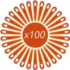 100 Stück Ersatzmesser kompatibel für Stihl PolyCut 2-2 Produktbild-Vorschau 6