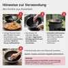 Feuerstelle 36 cm 2mm Stahl mit 10L Gusseisen Kazan Plov Produktbild-Vorschau 11