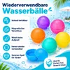 12 wiederverwendbare  magnetische Wasserbälle in bunten Produktbild-Vorschau 4
