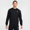 Nike M Nk Club Ft Crew Nero / Bianco L Anteprima dell’immagine prodotto 1