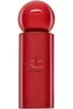 A product shot of a red perfume bottle. Voir les images du produit