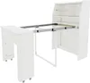 Tavolo da pranzo allungabile Sweiko, L52/132,5xL80xH76cm, Anteprima dell’immagine prodotto 13