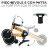 Kinderkraft 4TRIKE - triciclo 3in1 - passeggino educativo, Anteprima dell’immagine prodotto 5