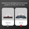 Gel Motorrad Sitzkissen Motorrad Dekompressionskissen Mesh Produktbild-Vorschau 10