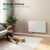 EMKE radiateur horizontal design panneau 630×1000 mm blanc, Voir les images du produit 3