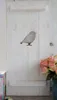 Landhaus Fensterladen Vogel in weiß,Shabby antique chic Produktbild-Vorschau 1