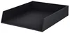 RÖSSLER Ablagekorb schwarz stapelbar schwarz 260x60x320mm Produktbild-Vorschau 1