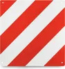 Czerwono-biały znak ostrzegawczy 50 x 50 cm Podgląd zdjęcia produktu 1