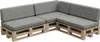 Palettenkissen, Palletenpolster, Gartenkissen, PFBG (3X Set Produktbild-Vorschau 1