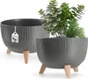 KADAX Pot de fleurs Pot de fleurs 33cm Insert Plateau de Voir les images du produit 1