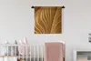MuchoWow® Wandteppich Wandbehang Nahaufnahme von Goldfarbe Produktbild-Vorschau 2