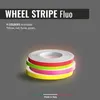 Wheel Stripes pour jantes de moto jaune fluo 5 mm x 6 mt Voir les images du produit 3