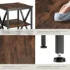 Table d’appoint NOTTINGHAM 40,5x40,5x60,5cm - Bois foncé Voir les images du produit 4