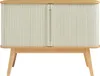 Kommode ‘Tysvær’ mit 2 Schiebetüren 110 x 40 x 80 cm Bambus Produktbild-Vorschau 4
