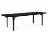 Stół ogrodowy rozkładany 180-240 cm do 12 os. stal HDPE Podgląd zdjęcia produktu 1