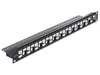 DeLOCK 43278, Schwarz, Rackeinbau, 1U, 482 mm, 93 mm, 44 mm Produktbild-Vorschau 2