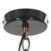 vidaXL Plafonnier 2 pcs. noir rond E27 Voir les images du produit 10