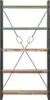 vidaXL Regál na knihy 5 přihrádek 90x30x180 cm Masivní Náhled obrázku produktu 3